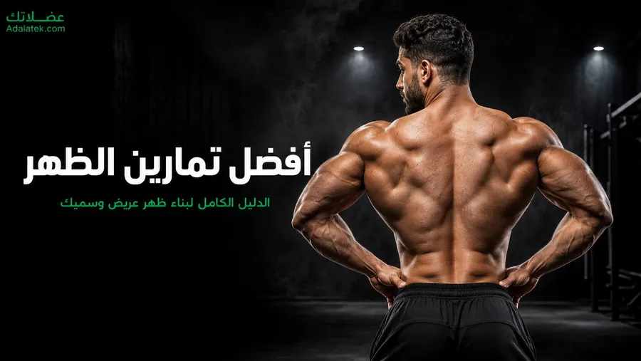  أفضل تمارين الظهر: الدليل الشامل لبناء ظهر عريض وسميك