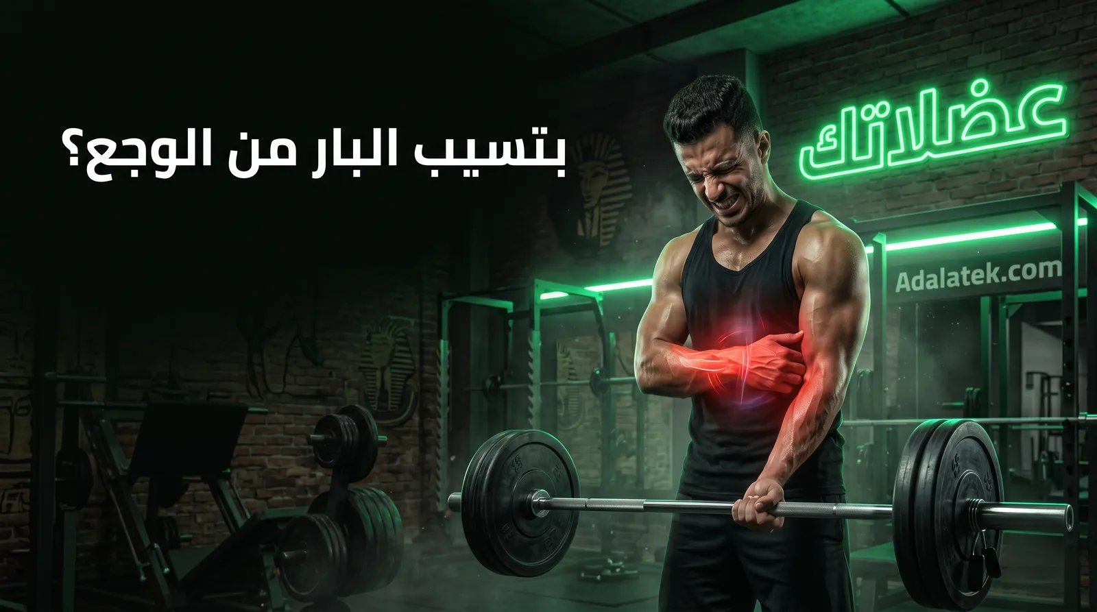 سر وجع الريست والساعد في تمرين البايسيبس.. وإزاي تتمرن بدون ألم