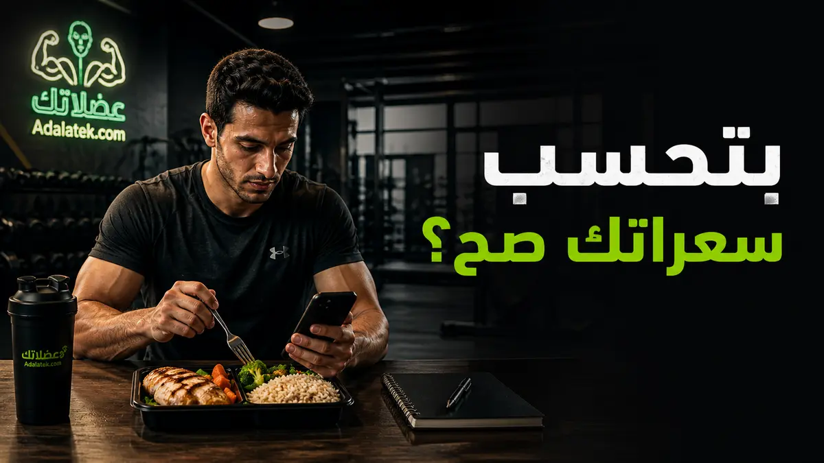 كيف تحسب سعراتك بدقة للتحكم في وزنك وبناء جسمك