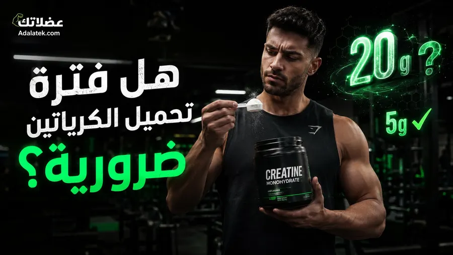 فترة تحميل الكرياتين: ضرورية ولا تضييع وقت؟