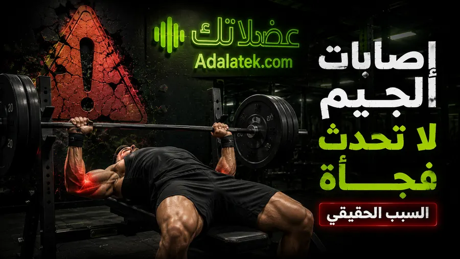 إصابات الجيم لا تحدث فجأة.. إليك السبب الحقيقي