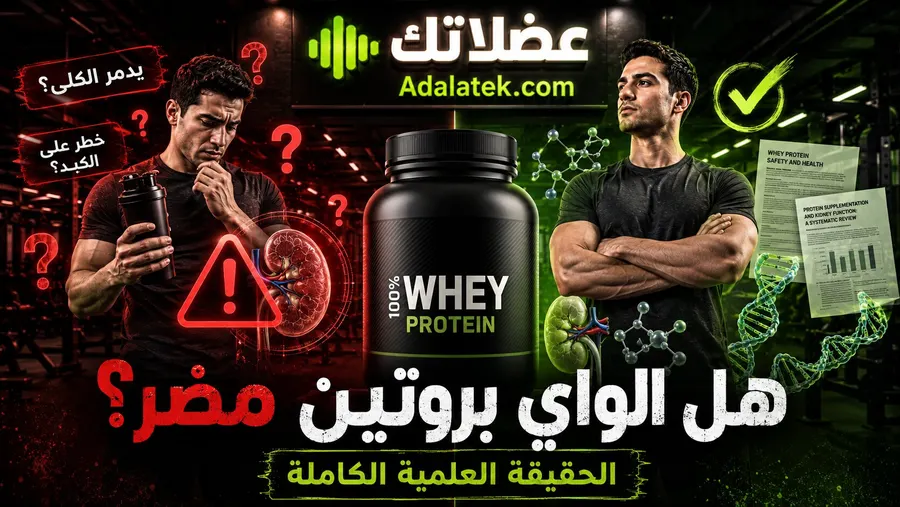هل الواي بروتين ( Whey Protein ) مضر؟ الحقيقة العلمية الكاملة