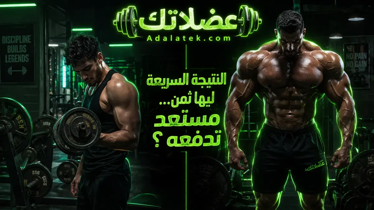المنشطات vs الطبيعي: هل النتيجة تستاهل المخاطرة؟