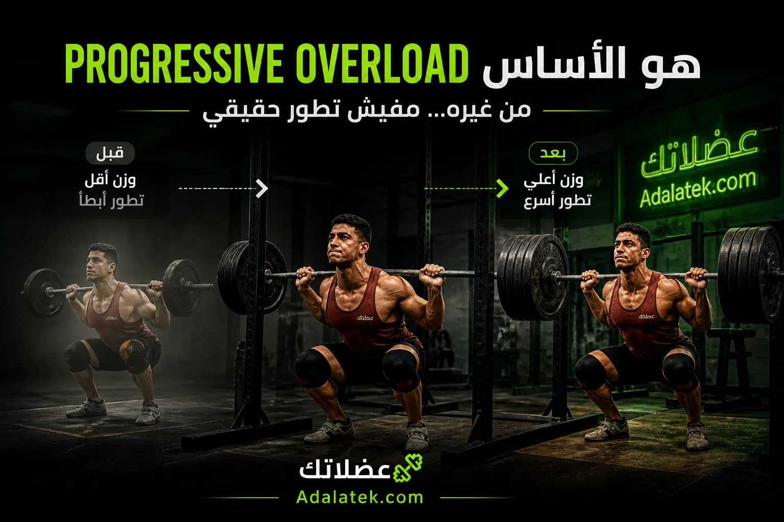 Progressive Overload: السر الحقيقي لبناء العضلات وزيادة القوة