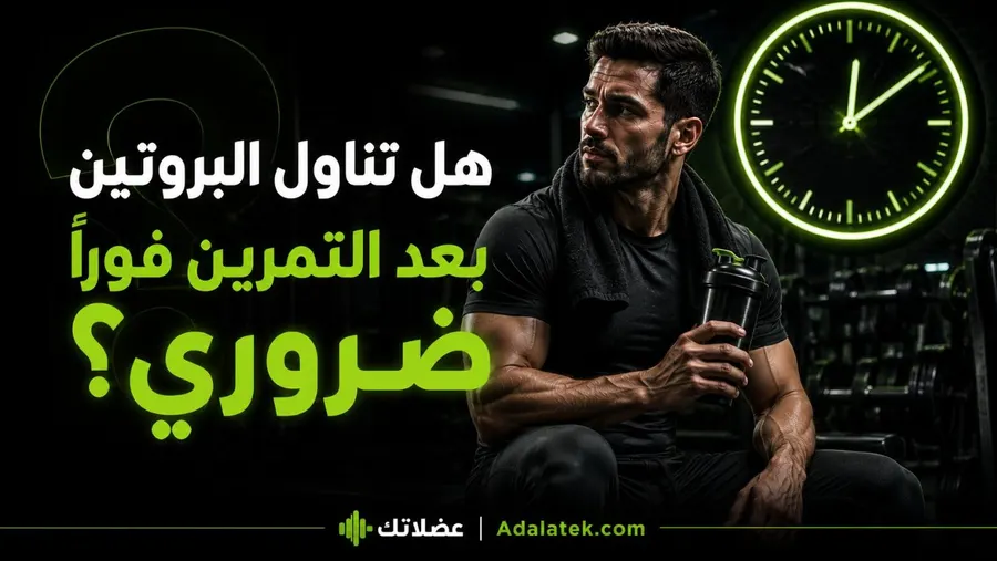 هل لازم تاكل بروتين بعد التمرين فوراً؟ الحقيقة العلمية 