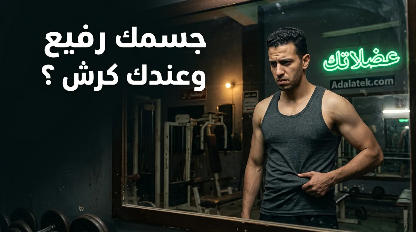 جسمك رفيع وعندك كرش؟ إزاي تبني عضلات وتحرق دهون في نفس الوقت