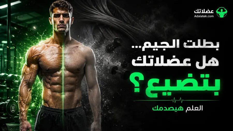 لو بطّلت الجيم، هل هتخسر عضلاتك فعلًا؟
