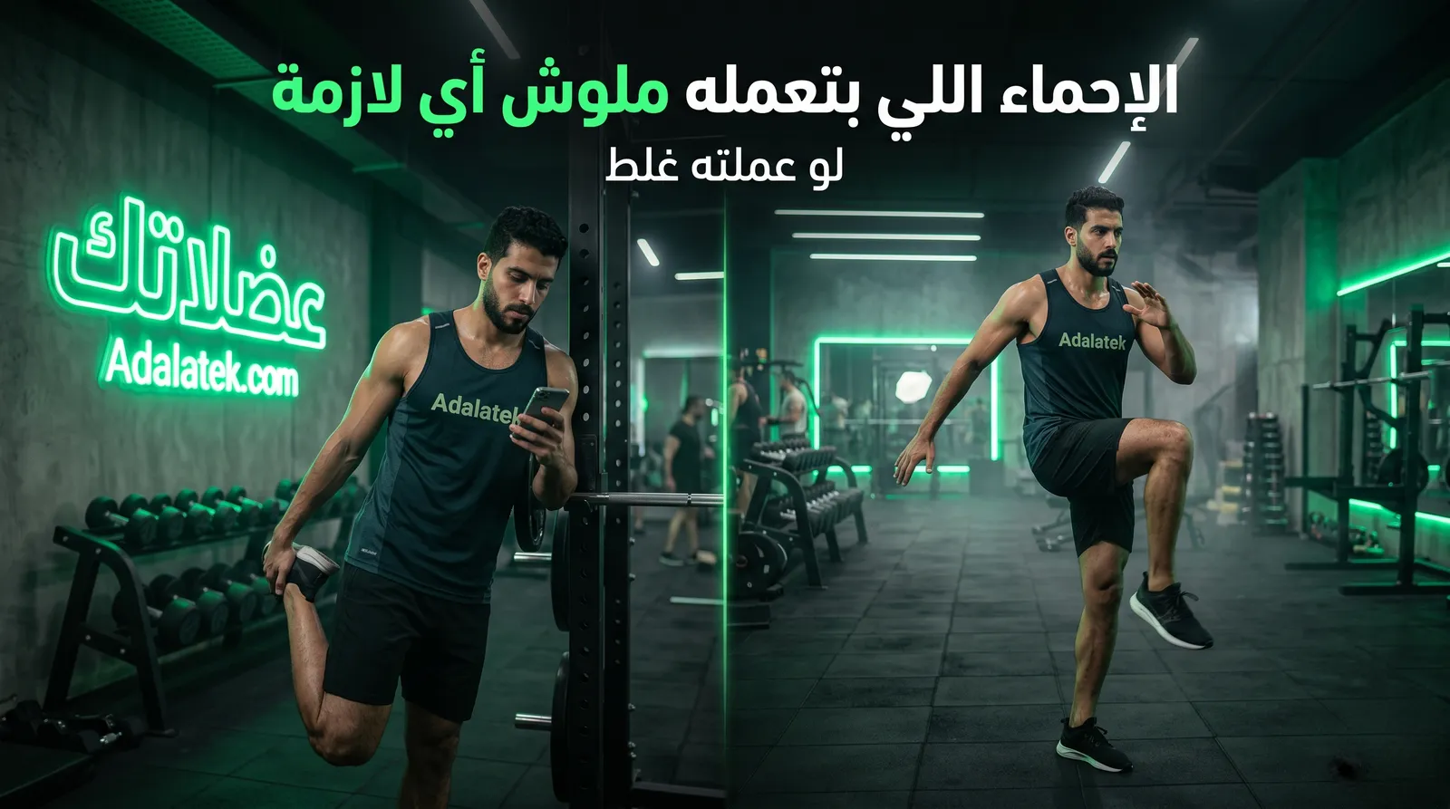 الإحماء ( التسخين ) قبل التمرين: بيمنع الإصابات ولا كلام فاضي؟