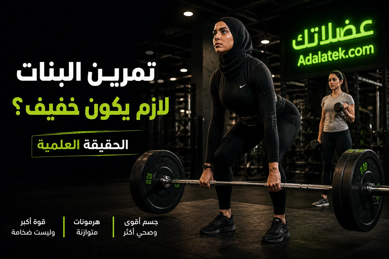 هل تمرين البنات لازم يكون خفيف؟ (الحقيقة العلمية الكاملة)