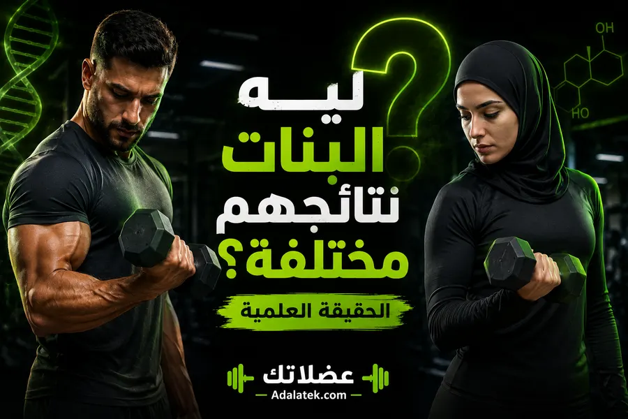 ليه البنات مبتشوفش نفس نتيجة الرجالة في الجيم؟ الحقيقة العلمية