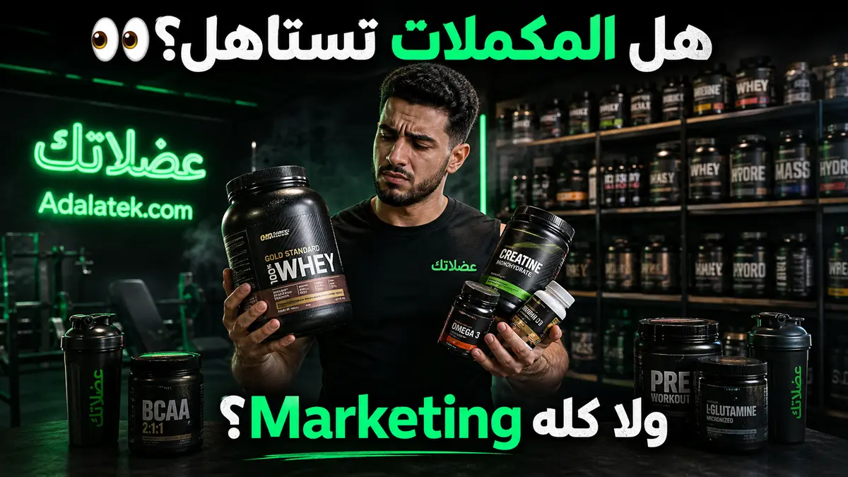 هل فعلًا في مكملات “تستاهل”؟ ولا كله Marketing؟