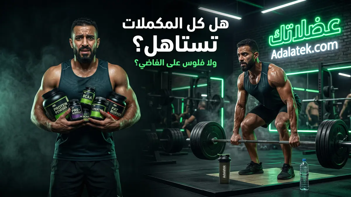 مكملات الجيم تحت الاختبار: 3 بس يستاهلوا والباقي فلوس ضايعة