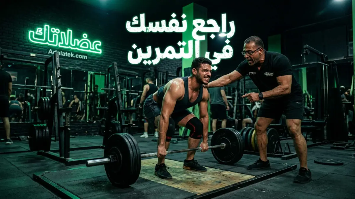 ألم أسفل الظهر في الجيم: السبب الحقيقي اللي ممكن يدمر ضهرك